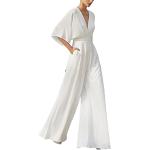 Pyjamas combinaisons de mariage blancs sans coutures Taille XL plus size look fashion pour femme 