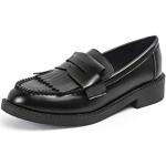 Chaussures casual d'automne DADAWEN noires Pointure 43 look casual pour femme 