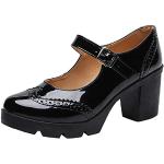 Chaussures casual DADAWEN noires Pointure 43 look casual pour femme 