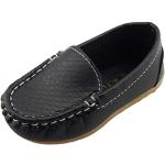 Chaussures casual d'automne DADAWEN noires anti glisse à élastiques Pointure 31 look casual pour enfant 