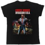 Daffy Chuck Norris Invasion T-shirt unisexe, Noir