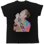 Daffy Miley Cyrus Ice Cream T-shirt unisexe, Noir