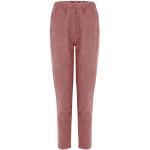 Pantalons de randonnée rose pastel camouflage en velours Taille XXL look casual pour femme 