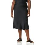 Jupes culottes noires en satin Taille XL classiques pour femme 