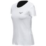 T-shirts Dainese blancs en coton pour femme en promo 