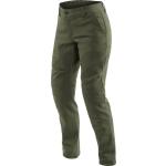 Pantalons chino Dainese verts Taille 3 XL pour femme en promo 