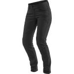 Pantalons slim Dainese noirs Taille XXS pour femme en promo 