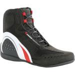 Dainese Motorshoe D-WP Chaussures JB Noir Blanc Rouge 40