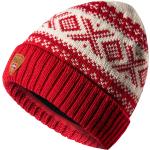 Bonnets de ski Dale of Norway rouges en laine de mérinos look fashion pour homme 