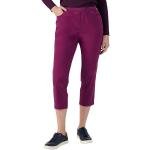 Pantacourts Damart violet foncé Taille XL look fashion pour femme en promo 