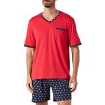 Pyjashorts Damart rouges Taille S look fashion pour homme 