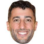 Daniel Ricciardo (Beard) Masques de celebrites