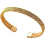Bracelets manchette jaunes en or 18 carats 
