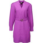 Robes violettes à épaules bouffantes Taille XXL pour femme 
