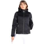Vestes de ski Dare 2 be noires imperméables respirantes avec jupe pare-neige Taille XS look fashion pour femme 
