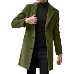 Vestes de survêtement vertes coupe-vents respirantes à capuche à col montant Taille M look urbain pour homme 