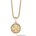Amulettes David yurman en or jaune 18 carats en diamant pour homme 