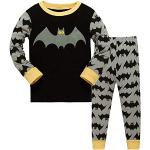Pyjamas noirs en coton Batman Taille 7 ans pour garçon de la boutique en ligne Amazon.fr 