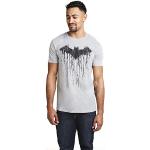 DC Comics Peinture Batman T-Shirt, Gris (Sports Grey SPO), M Homme