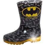 Bottes de neige & bottes hiver  Dc Comics noires en caoutchouc Batman résistantes à l'eau Pointure 23 look casual pour garçon 