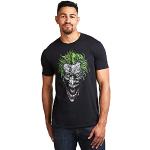DC Comics Joker T-Shirt, Noir (Black Blk), Large Homme