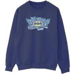 Sweats Dc Comics bleus en jersey Batman Taille XXL look fashion pour homme 
