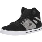 Chaussures de skate  DC Shoes Pure noires en toile Pointure 47 look Skater pour homme 