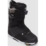 Boots de snowboard DC Shoes Judge noires en fausse fourrure rigides à laçage BOA 
