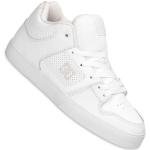 Chaussures de skate  DC Shoes Pure blanches en caoutchouc Pointure 39 look casual pour homme 