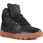 Bottes d'hiver DC Shoes Pure noires en caoutchouc imperméables Pointure 44,5 pour homme 