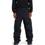 Pantalons de ski DC Shoes noirs en taffetas éco-responsable Taille S pour homme 