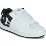 Baskets basses DC Shoes Graffik blanches avec un talon jusqu'à 3cm look casual pour homme en promo 