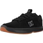 Baskets DC Shoes noires en nubuck en cuir Pointure 42 look fashion pour homme en promo 