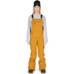 Vêtements de snowboard DC Shoes orange en taffetas enduits Taille L pour femme 