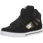 Chaussures de skate  DC Shoes Pure noires camouflage Pointure 47 look Skater pour homme 
