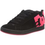 DC Shoes Femme Court Graffiti Skate Chaussure Noir Rose Chaude 42.5 EU, Black Hot Pink, 42.5 EU