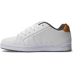 Chaussures de skate  DC Shoes blanches Pointure 52 look fashion pour homme 
