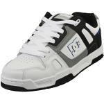 DC Shoes Homme Stag Basket, Blanc/Gris/Bleu, 38 EU