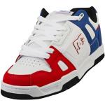 DC Shoes Homme Stag Basket, Rouge, Blanc, Bleu, 45 EU