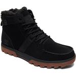Chaussures d'automne DC Shoes Woodland noires en cuir Pointure 42,5 classiques pour homme 
