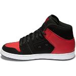 Chaussures de skate  DC Shoes rouges en fil filet à motif vaches Pointure 47 look fashion pour homme 