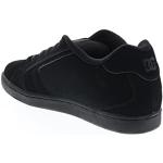 Chaussures de skate  DC Shoes Net noires légères look Skater pour homme en promo 