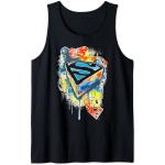 T-shirts fashion Dc Comics noirs Superman Taille S look fashion pour homme 