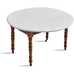 Tables rondes blanches made in France diamètre 110 cm 