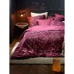 Housses de couette rose foncé en coton Violetta 140x220 cm pour enfant 