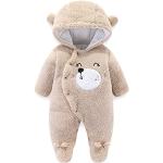 Doudounes courtes kaki à carreaux à motif ours imperméables look fashion pour bébé de la boutique en ligne Amazon.fr 