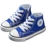 Chaussures de running bleues en toile Pointure 21,5 look fashion pour enfant en promo 
