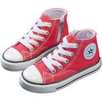 Chaussures de running rouges en toile Pointure 21,5 look fashion pour enfant 