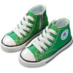 Chaussures de running vertes en toile Pointure 21,5 look fashion pour enfant 