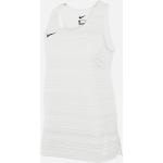 Nike Dry Miler Singlet pour femme Discipline : Athlétisme Taille : XS Couleur : White - Taille XS